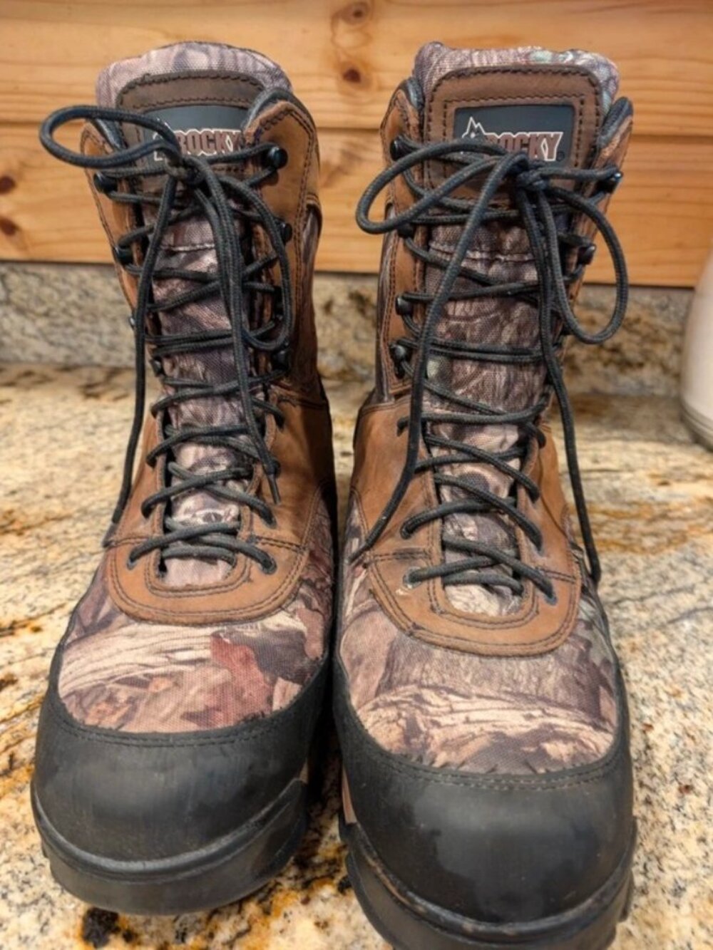 Men's Rocky Camouflage Hunting Boots 12M